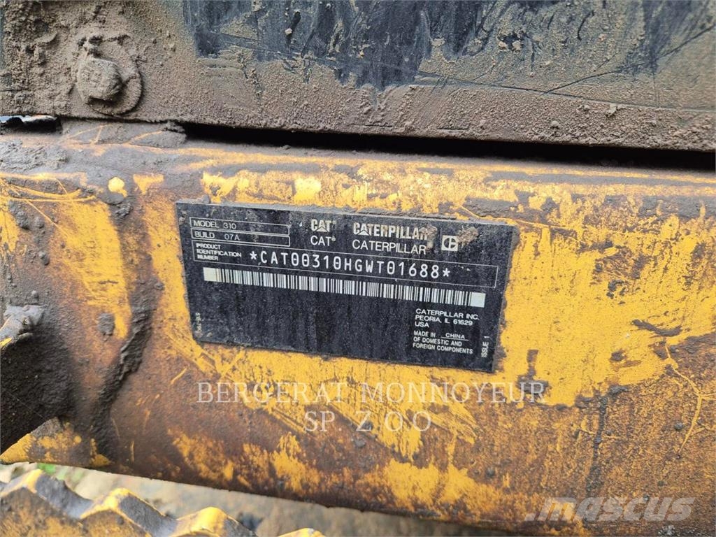 CAT 310-07 Pelle sur chenilles
