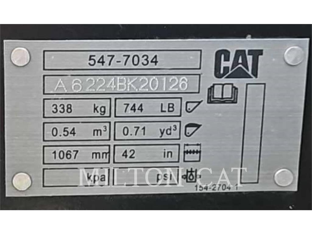 CAT 310 42 HEAVY DUTY BUCKET Kovalar