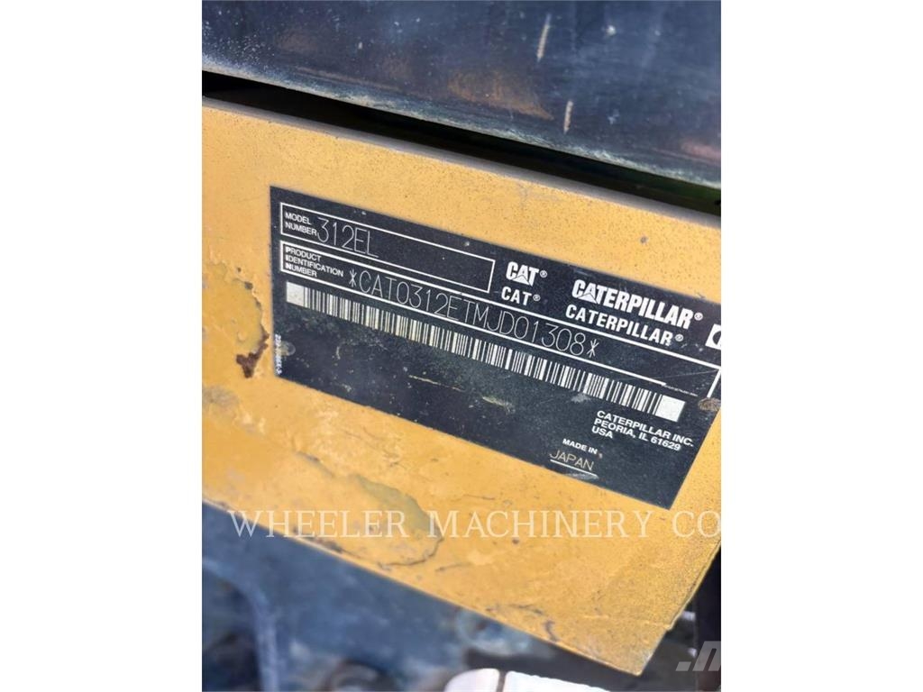 CAT 312E L CF Beltegraver