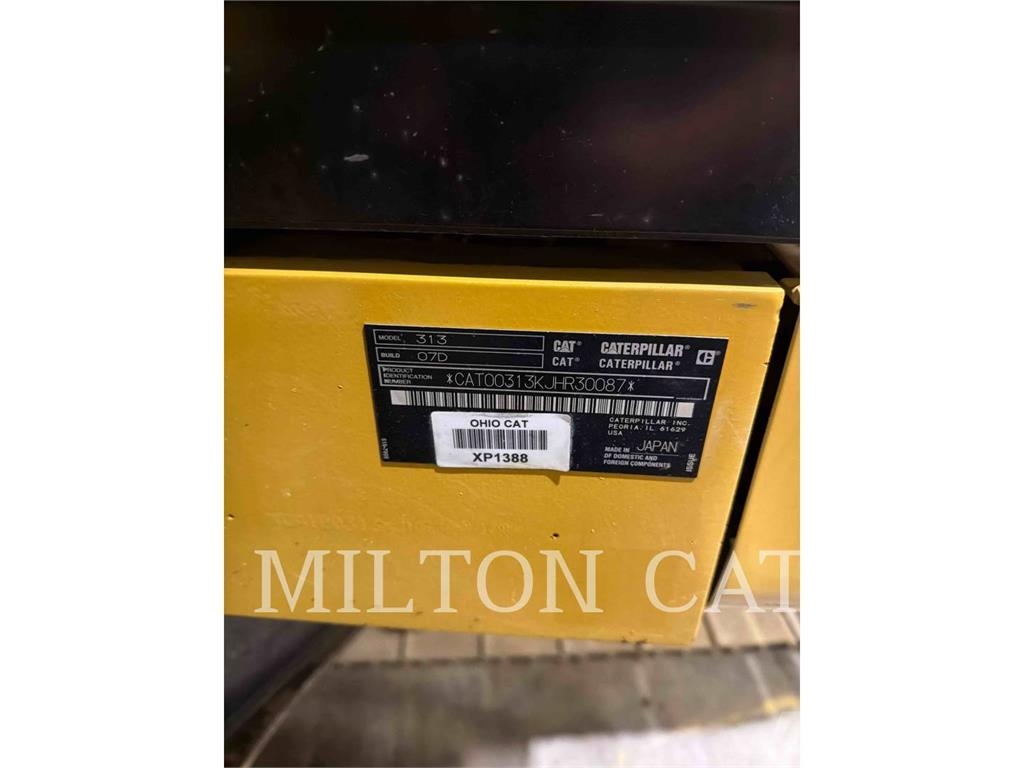 CAT 313 Εκσκαφείς με ερπύστριες