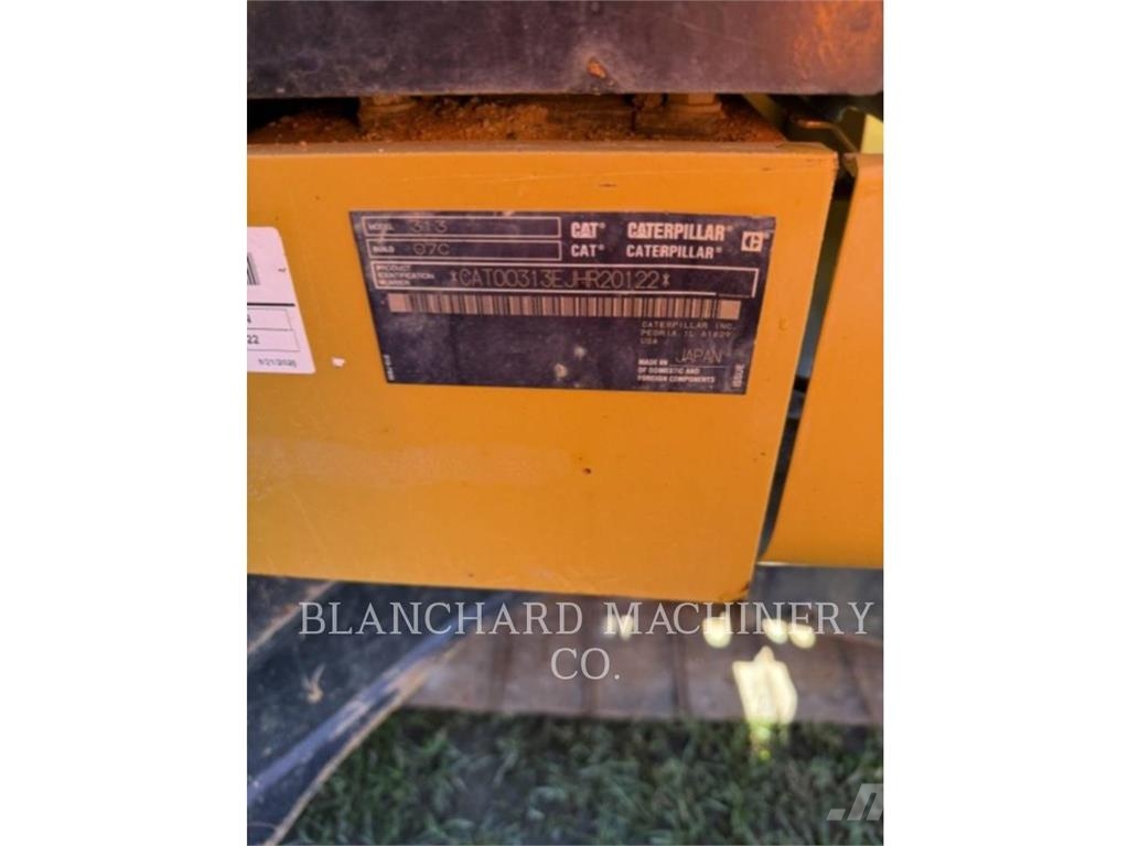 CAT 313 Гусеничные экскаваторы