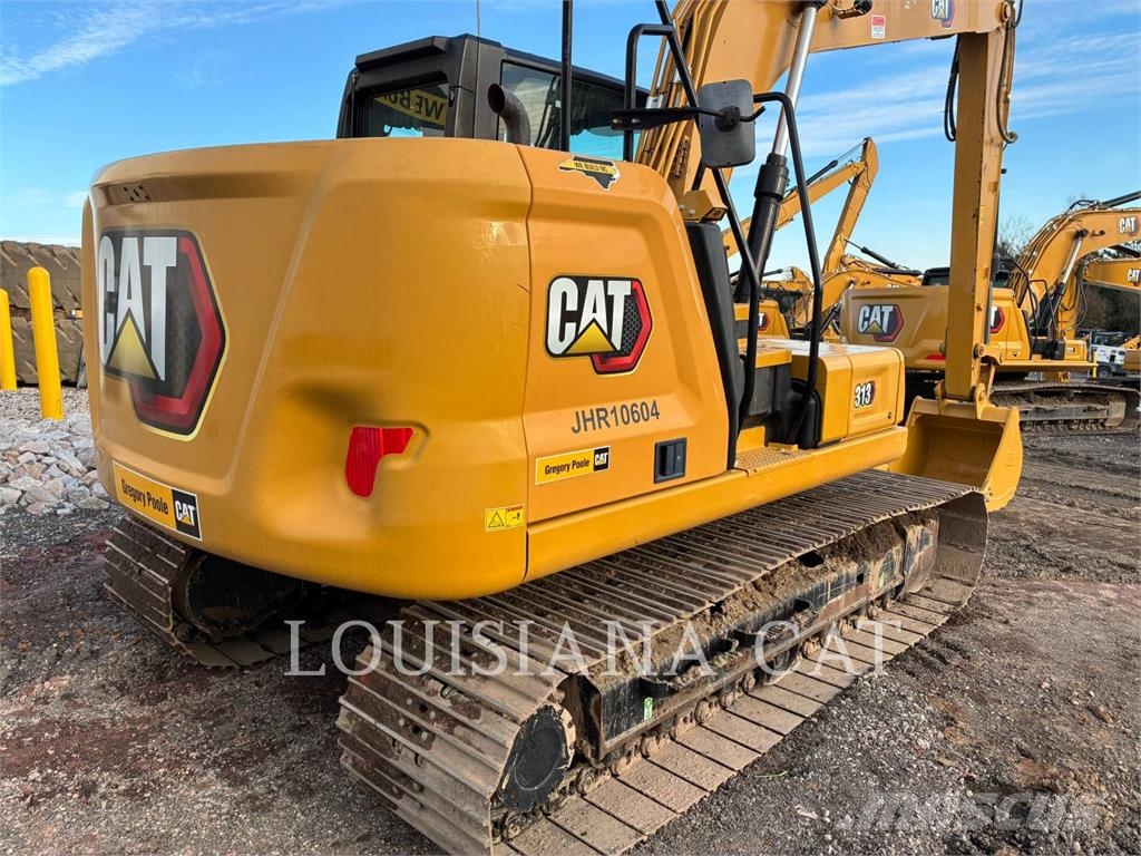 CAT 313-07 Kāpurķēžu ekskavatori