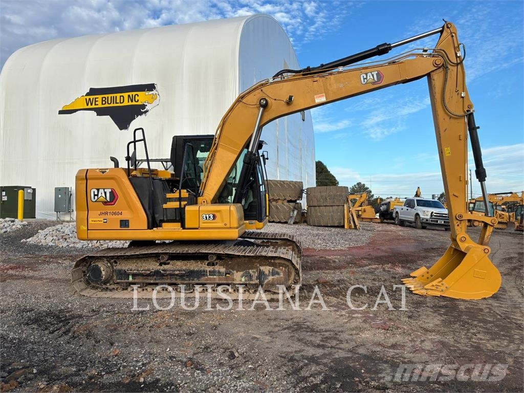 CAT 313-07 Kāpurķēžu ekskavatori