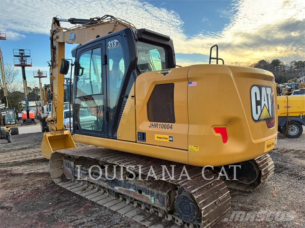 CAT 313-07 Kāpurķēžu ekskavatori