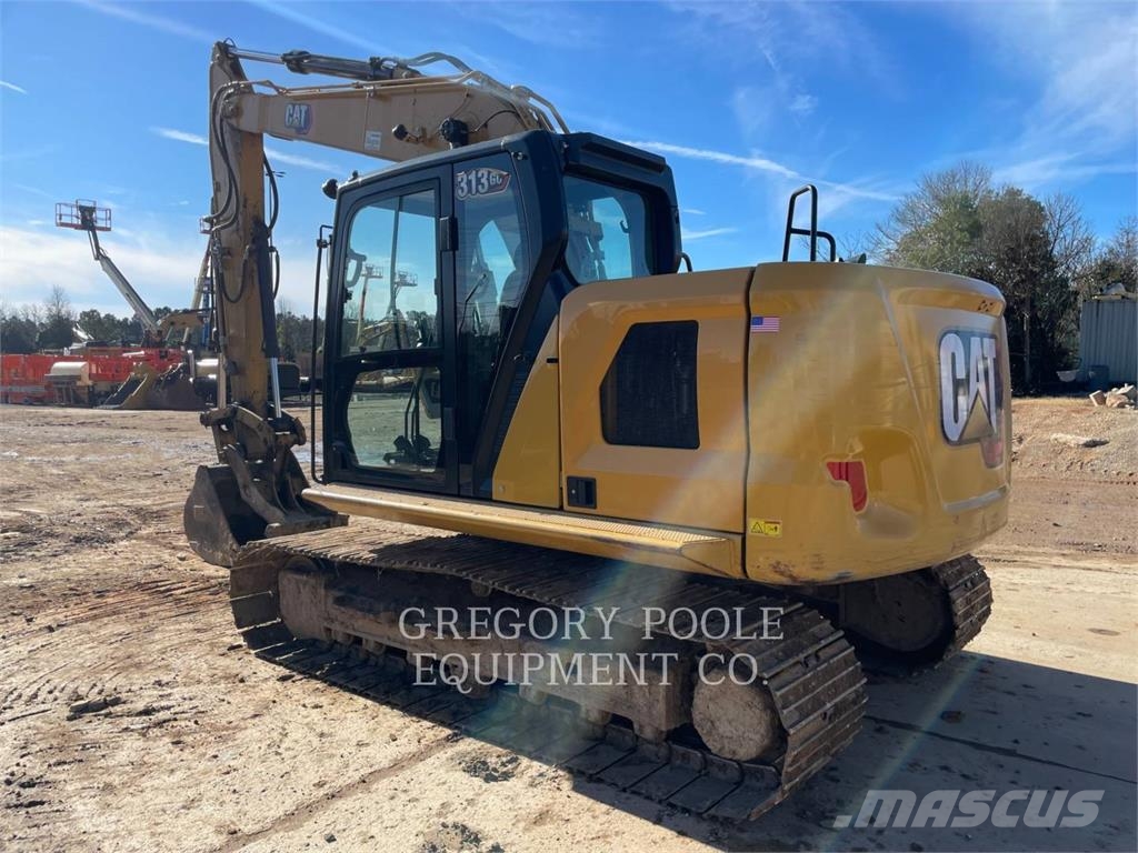 CAT 313-07GC حفارات زحافة