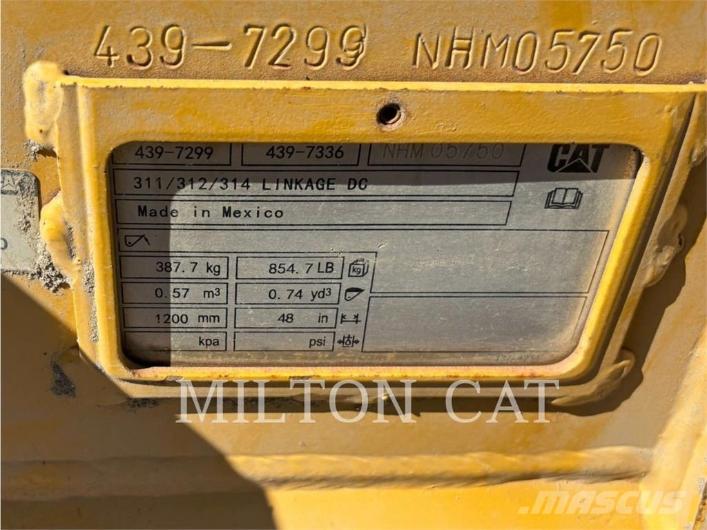 CAT 313-315 48 DC BUCKET .74YD3 PO دلاء