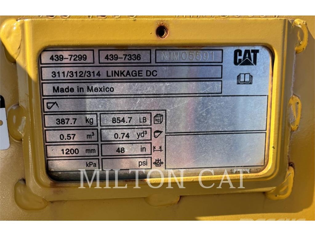 CAT 313-315 48 DC BUCKET .74YD3 PO دلاء