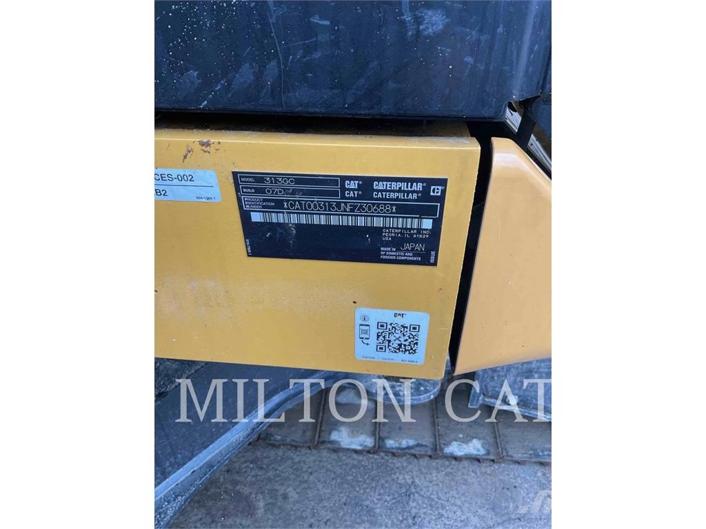 CAT 313 GC Beltegraver