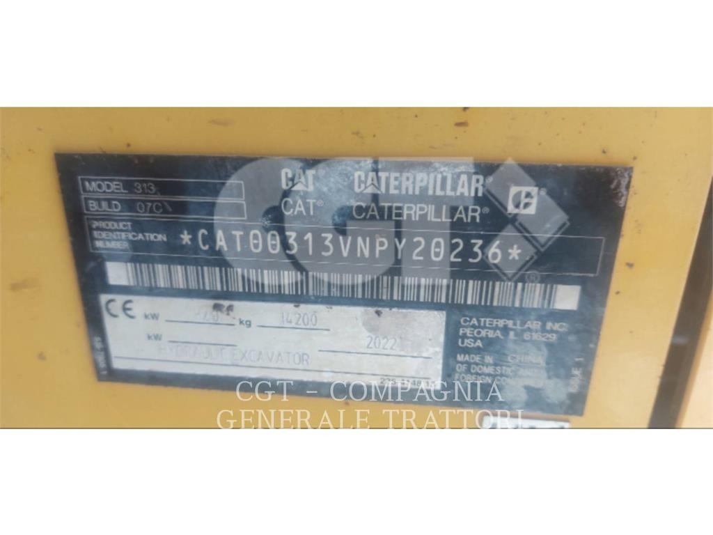 CAT 313 NG Гусеничные экскаваторы
