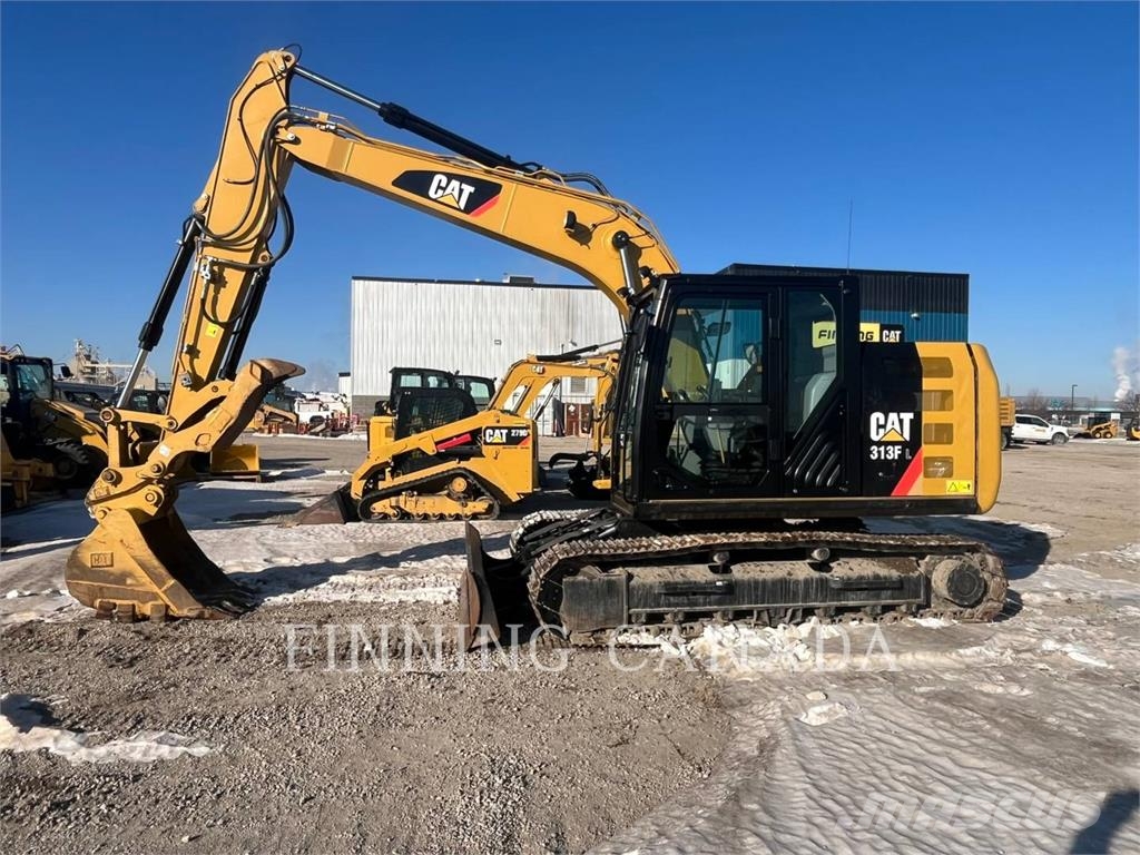 CAT 313F Gravemaskiner på larvebånd