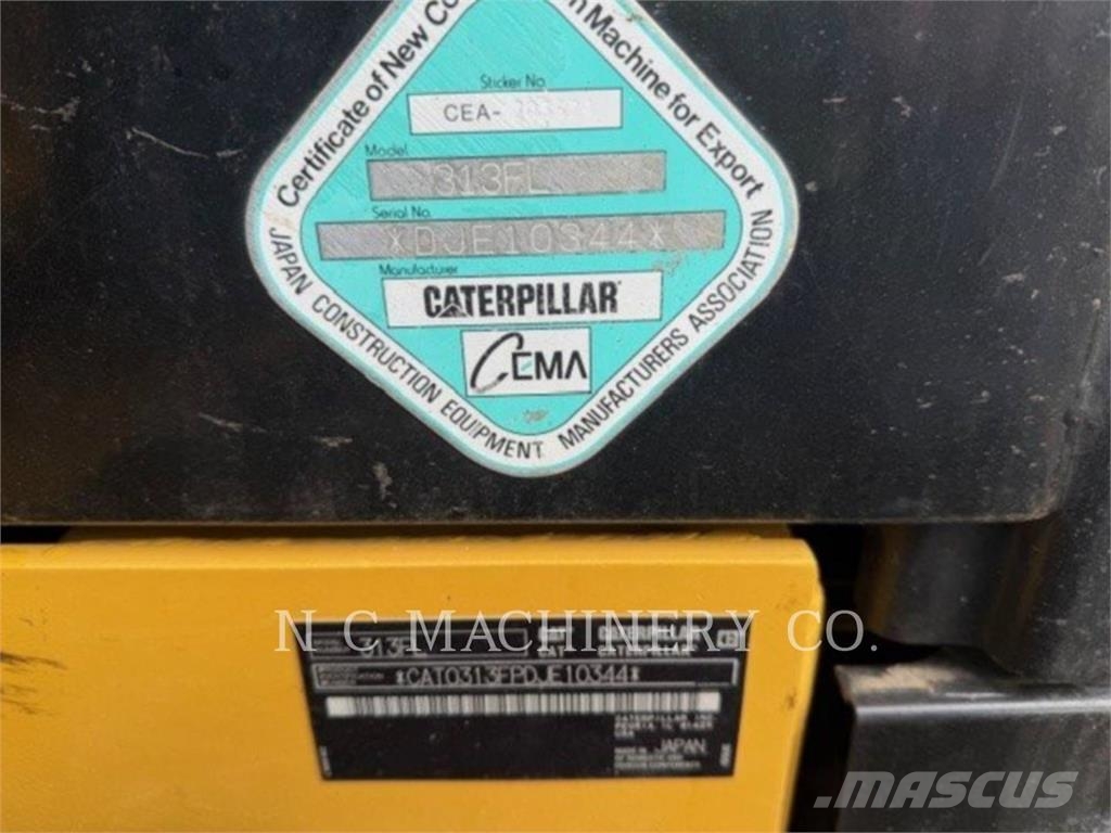 CAT 313F L Crawler excavators