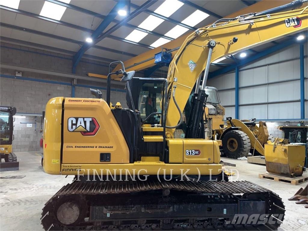 CAT 313GC Kāpurķēžu ekskavatori