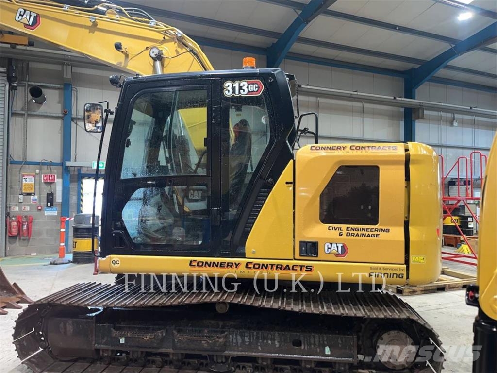 CAT 313GC Kāpurķēžu ekskavatori