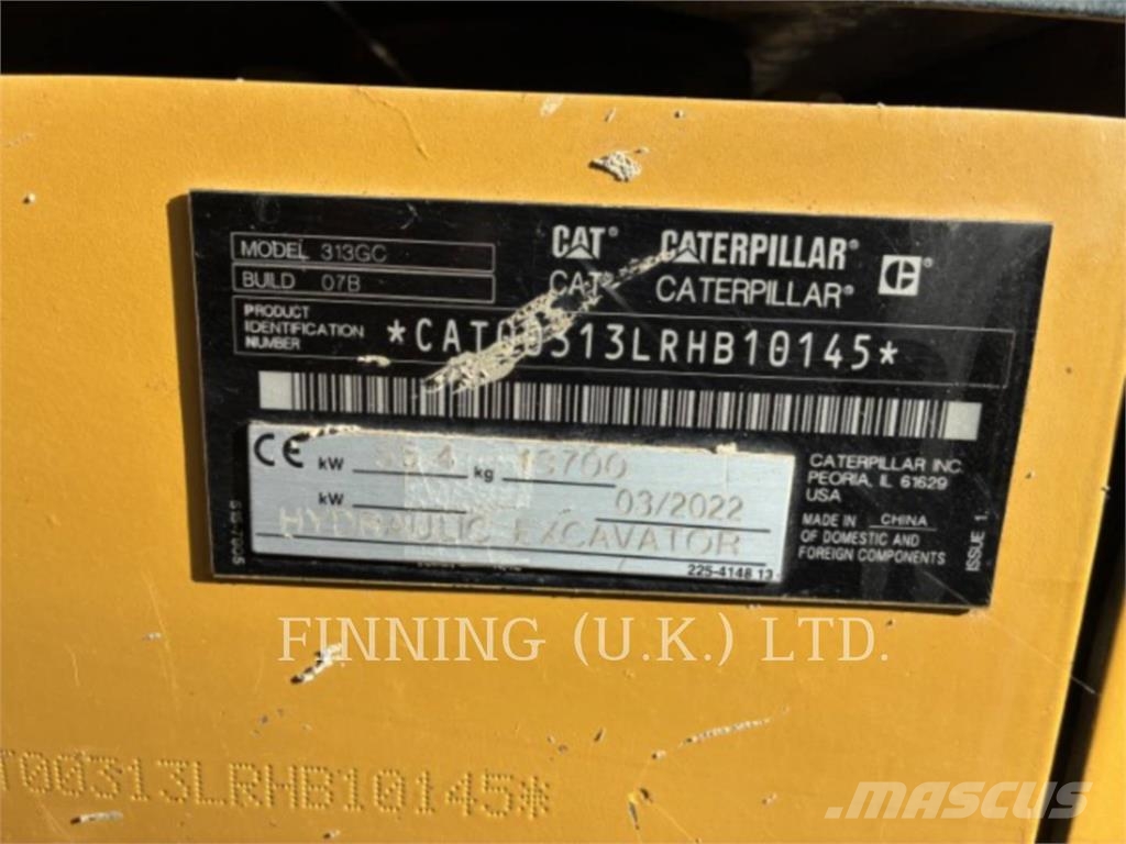 CAT 313GC Raupenbagger