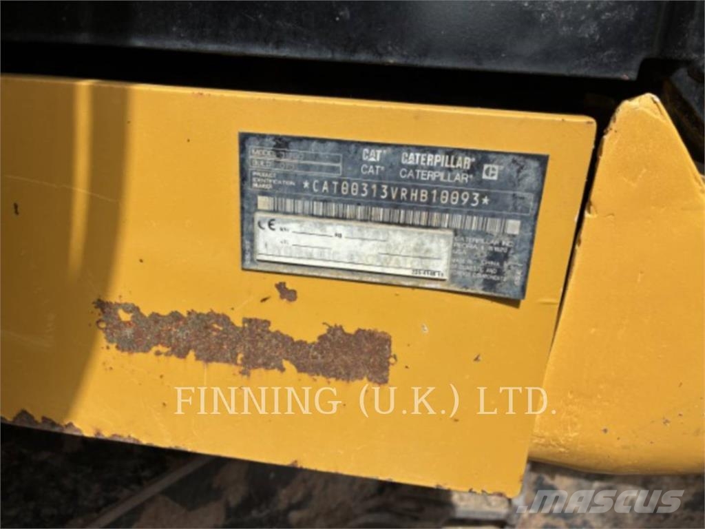 CAT 313GC Kāpurķēžu ekskavatori