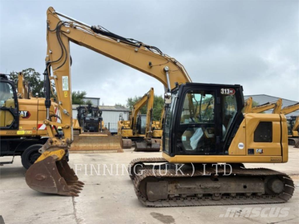 CAT 313GC حفارات زحافة