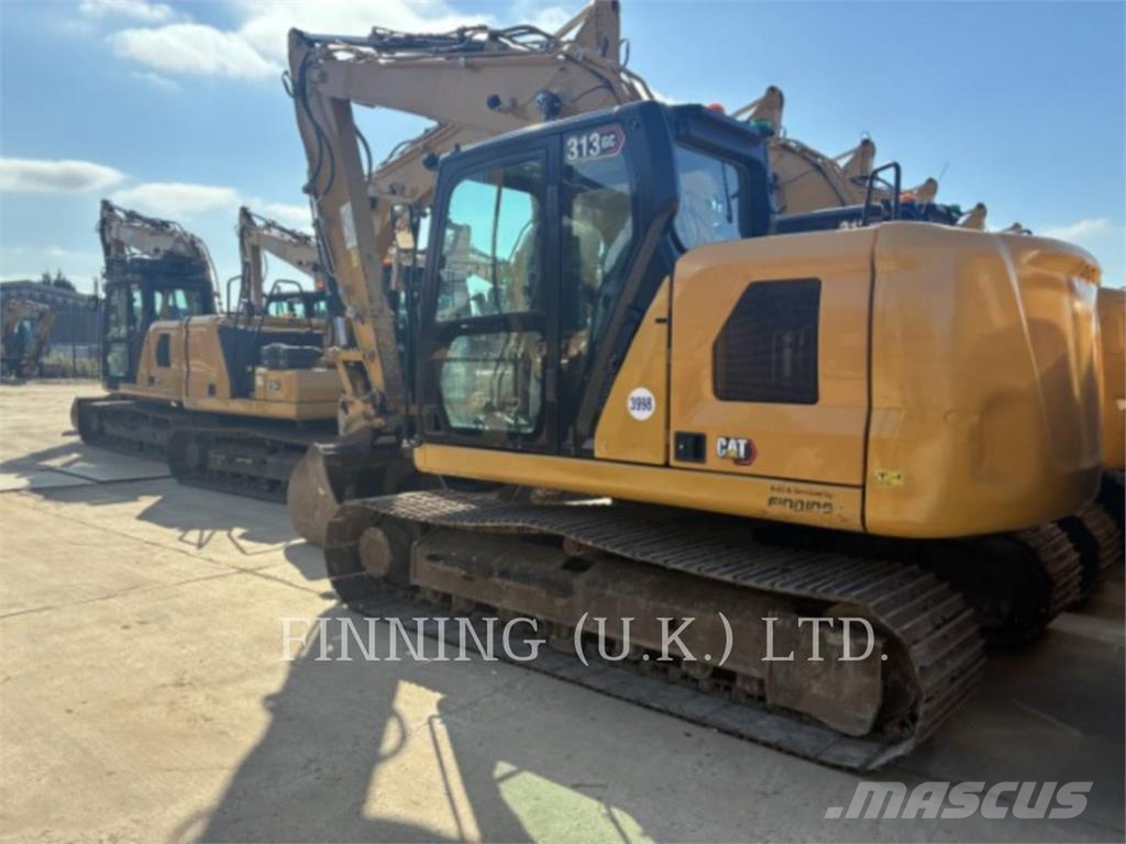 CAT 313GC حفارات زحافة
