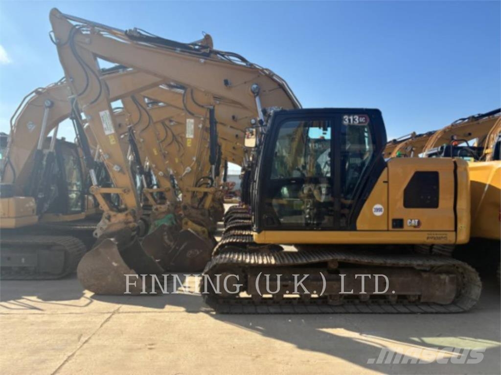 CAT 313GC حفارات زحافة
