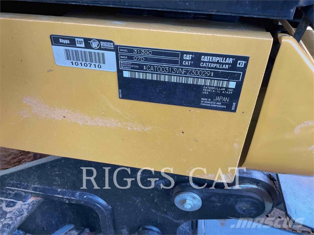 CAT 313GC 9TB Εκσκαφείς με ερπύστριες