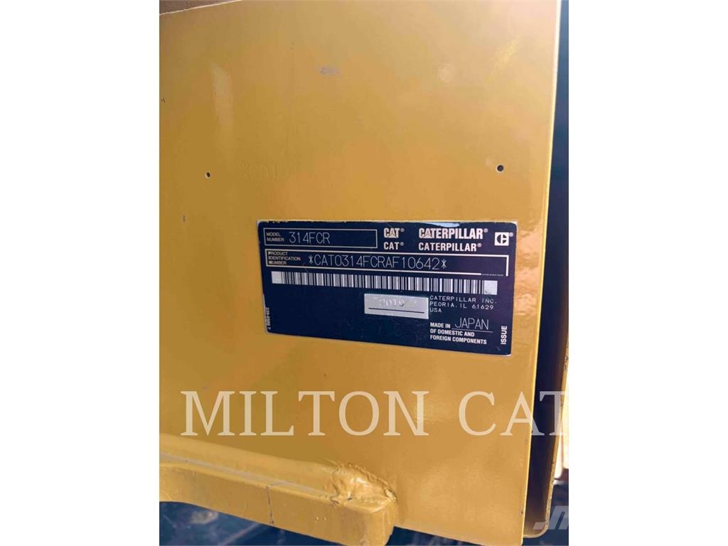 CAT 314FCR Верижен екскаватор