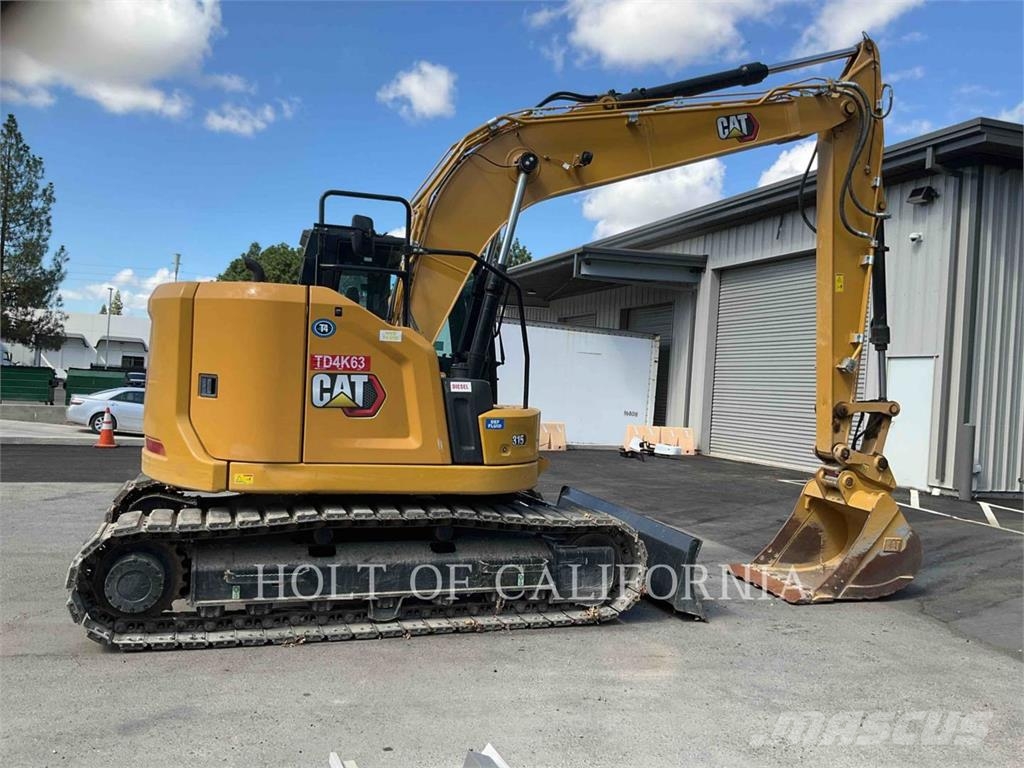 CAT 315 Rupsgraafmachines