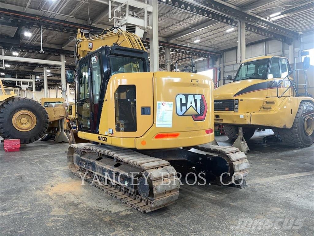 CAT 315 Pásové rýpadlá