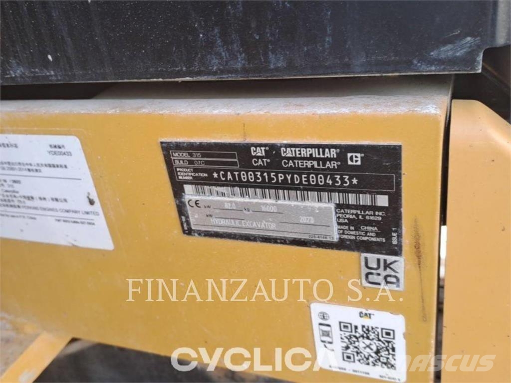 CAT 315 Excavatoare pe șenile
