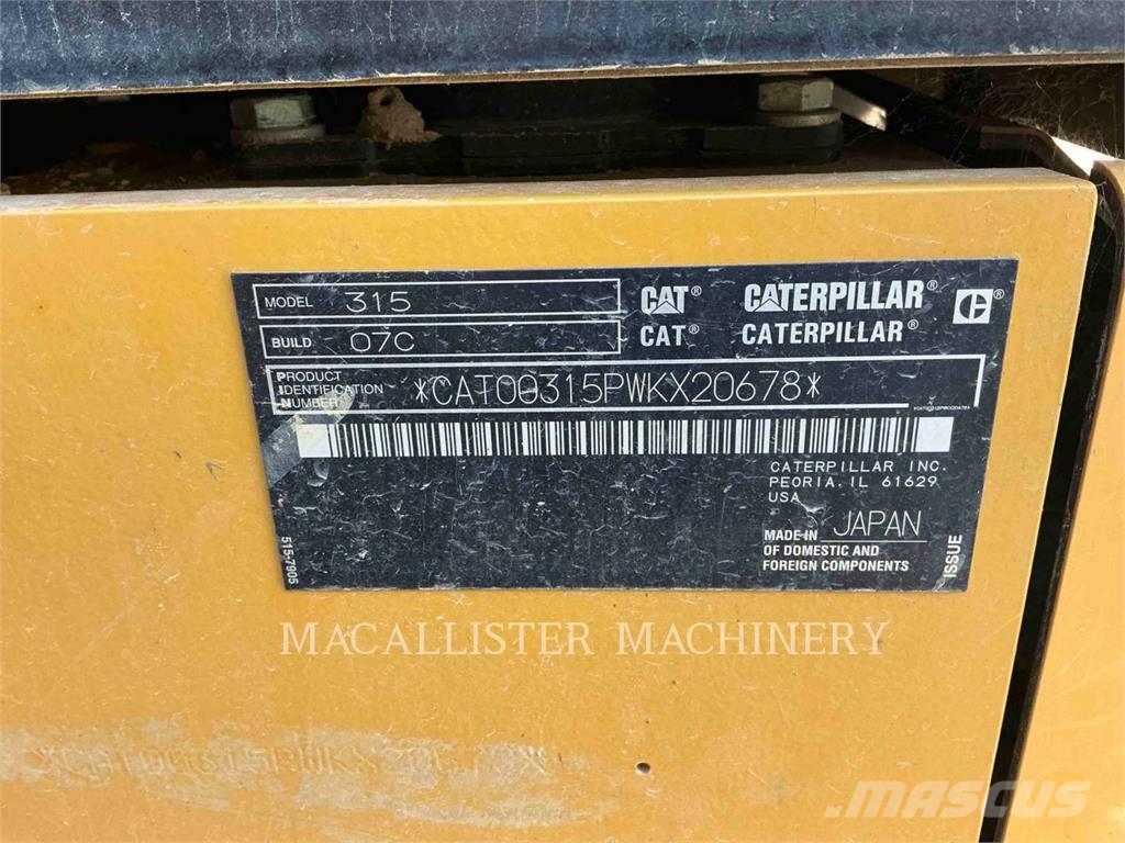 CAT 315 Raupenbagger