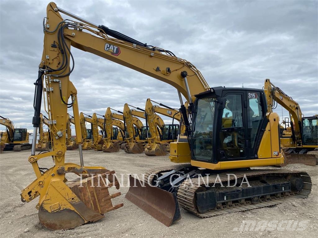 CAT 315-07 Gravemaskiner på larvebånd