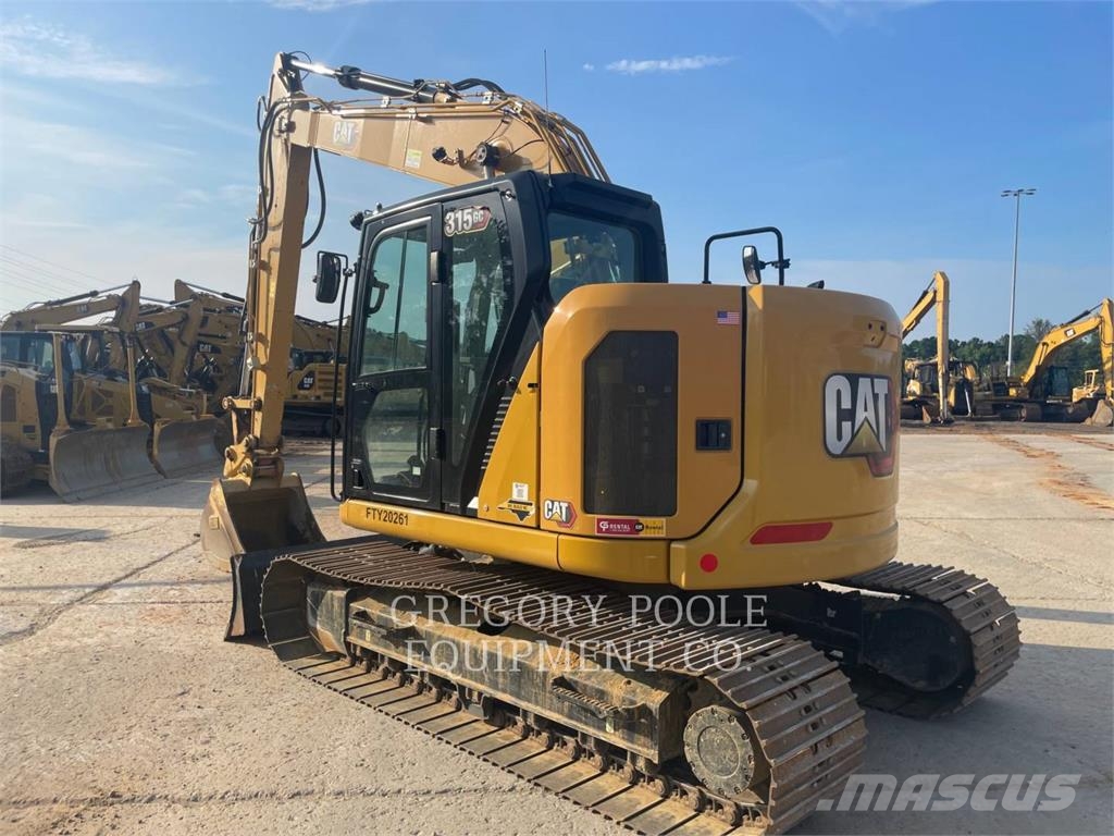 CAT 315-07GC حفارات زحافة