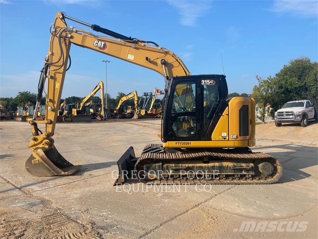 CAT 315-07GC حفارات زحافة