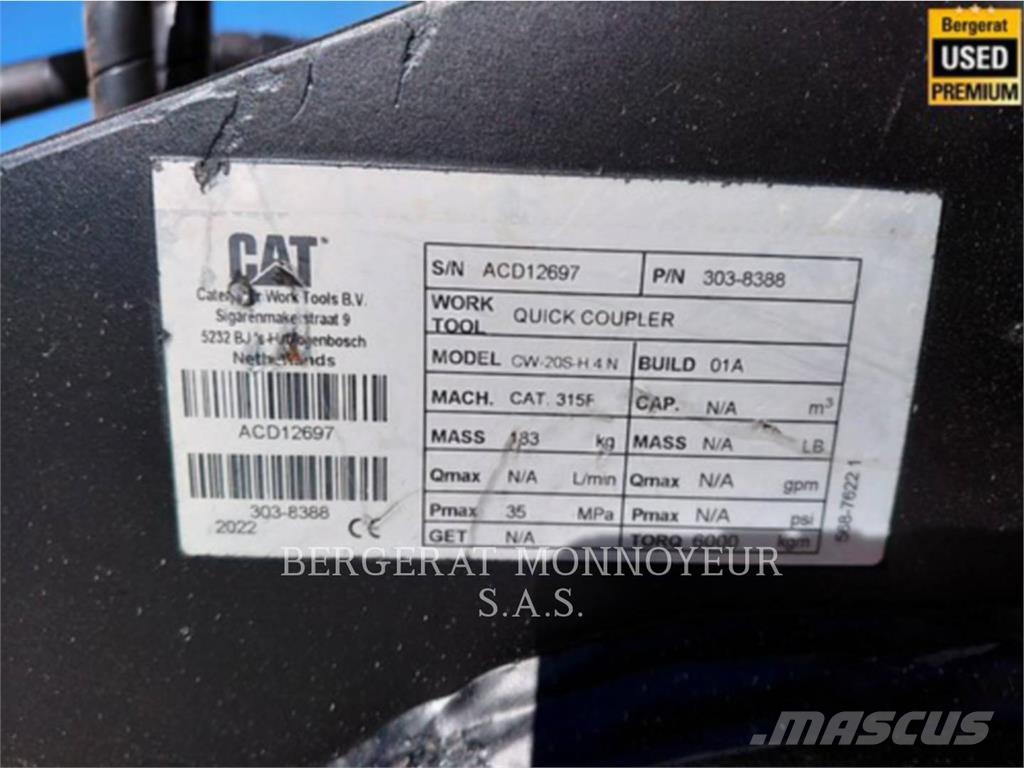 CAT 315 GC Excavadoras sobre orugas