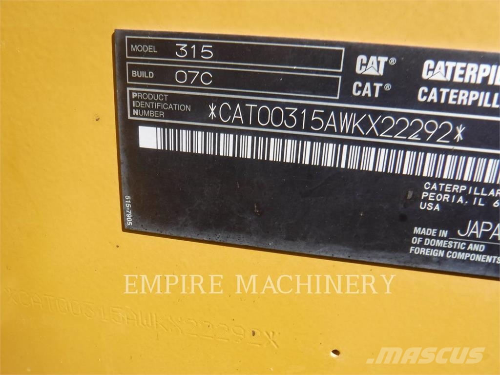 CAT 31507 Beltegraver