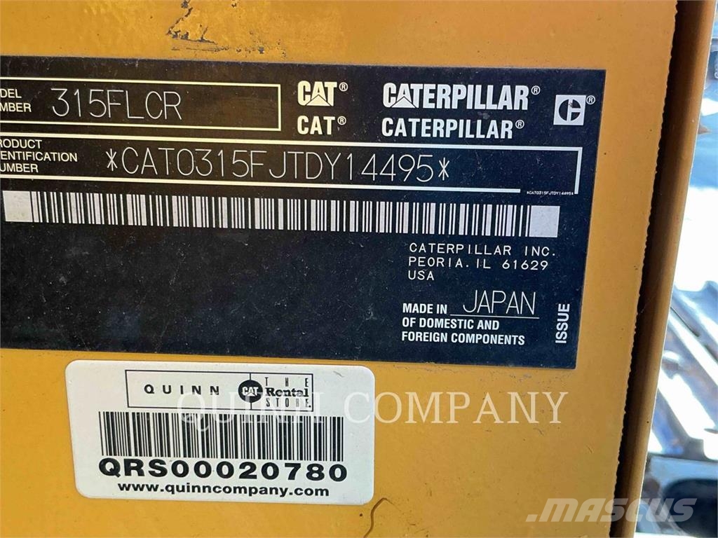 CAT 315F لوادر بعجل