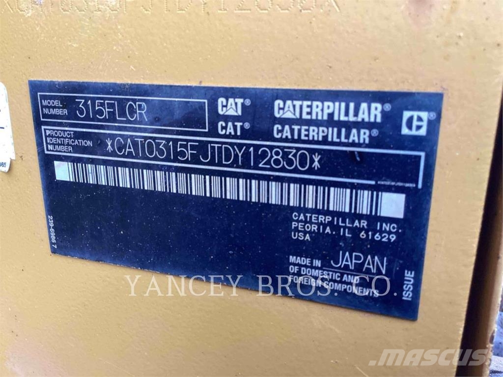 CAT 315FLCR Escavatori cingolati