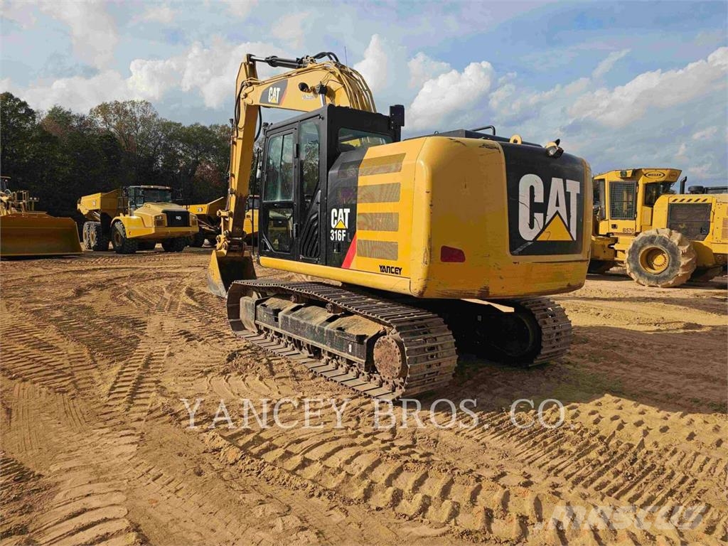 CAT 316 QC Beltegraver