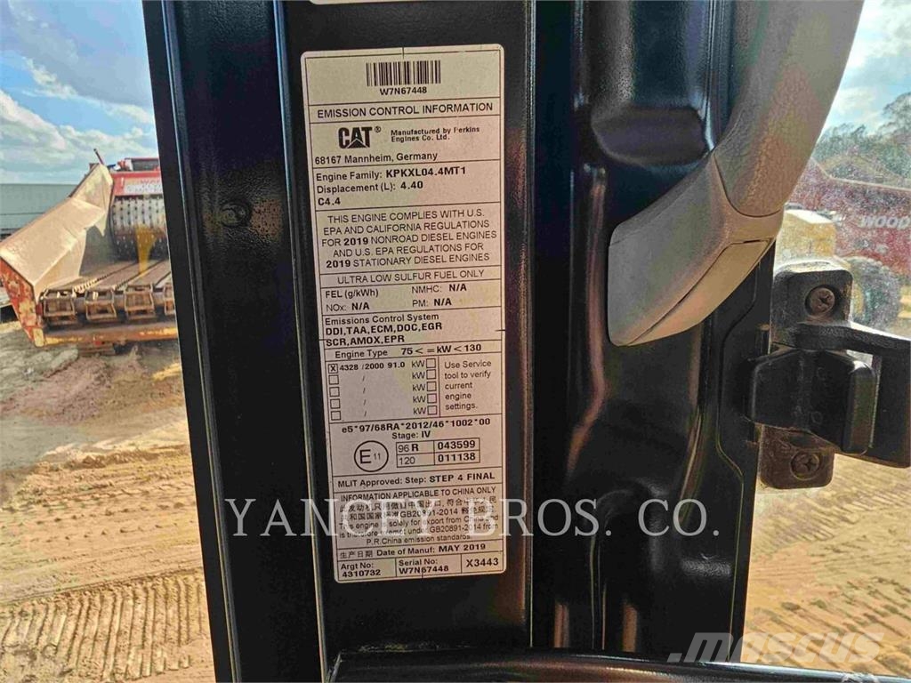 CAT 316 QC Beltegraver