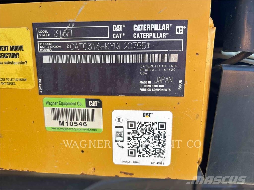 CAT 316FL Escavatori cingolati