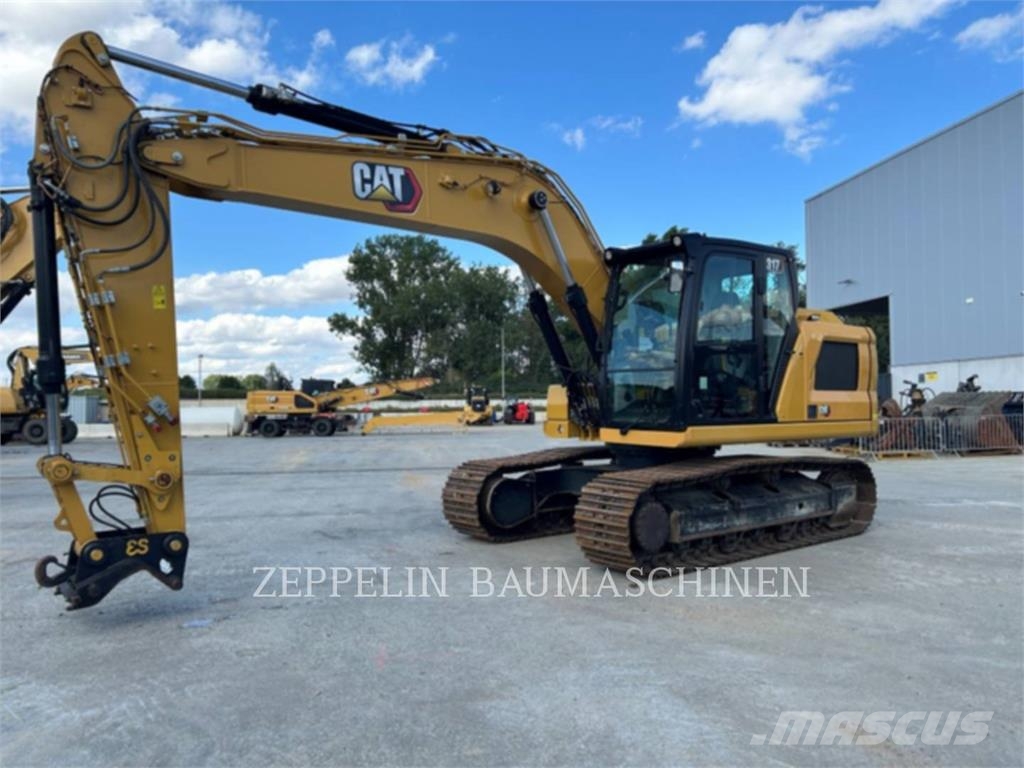 CAT 317-07 Bagri goseničarji
