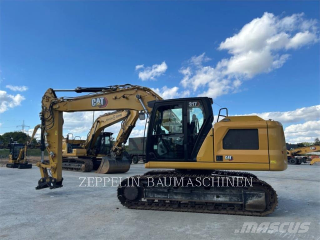CAT 317-07 Bagri goseničarji