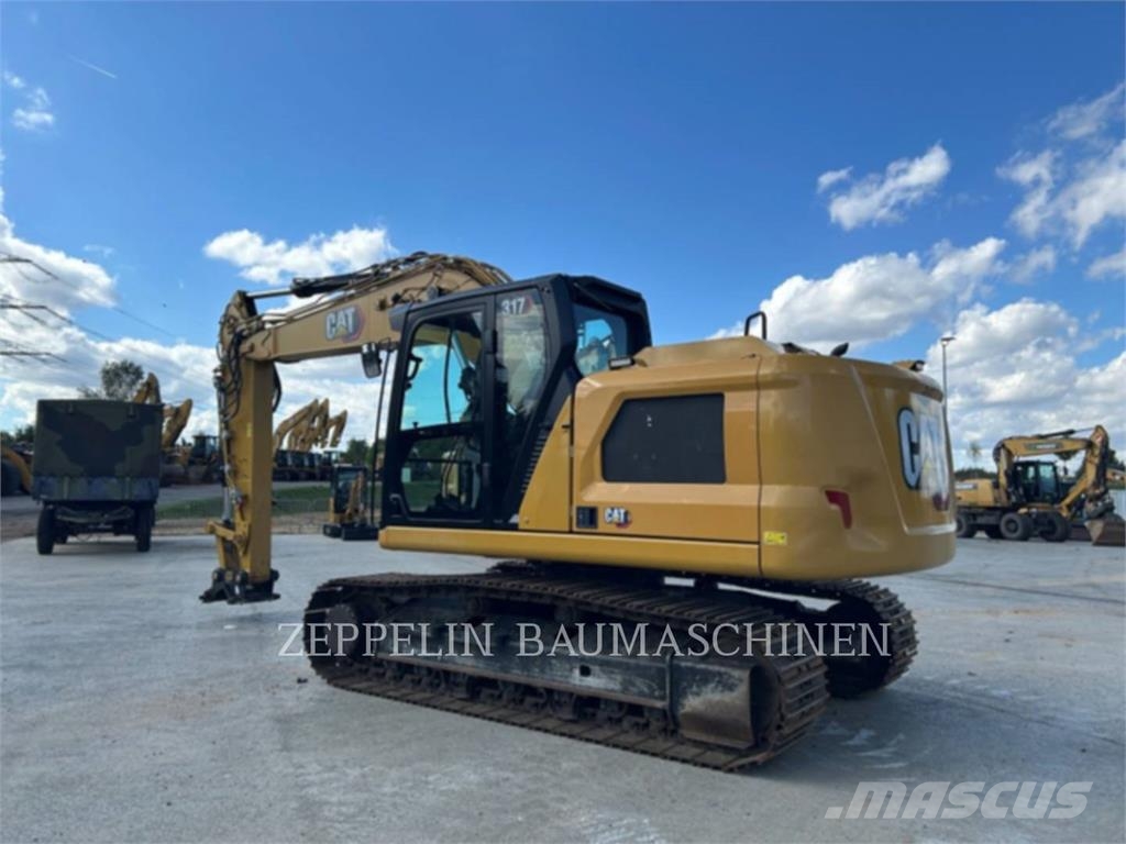 CAT 317-07 Bagri goseničarji