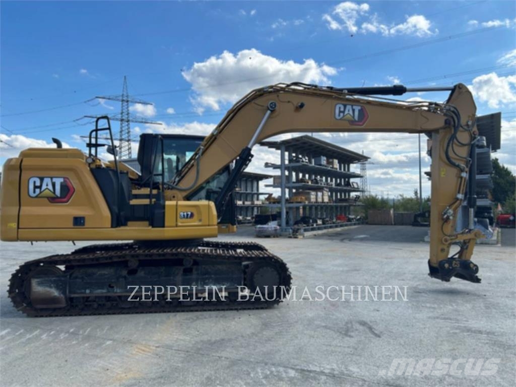 CAT 317-07 Bagri goseničarji
