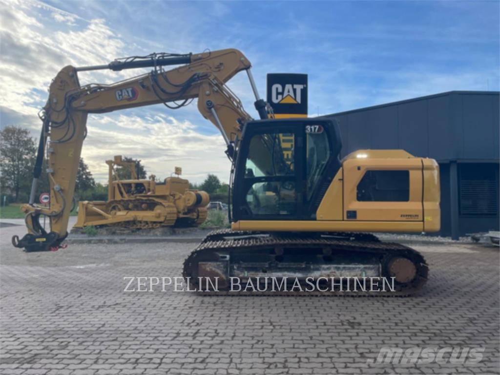 CAT 317-07 Bagri goseničarji