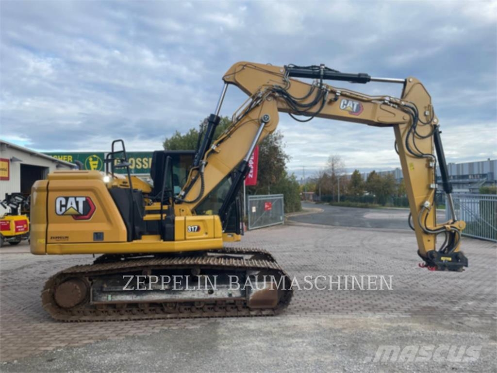 CAT 317-07 Bagri goseničarji
