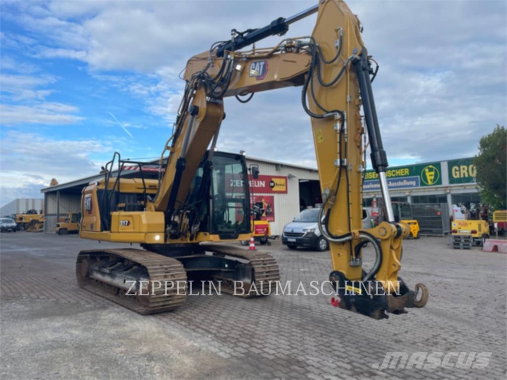 CAT 317-07 Bagri goseničarji