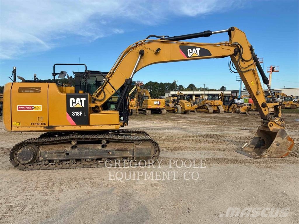 CAT 318FL Bandgrävare