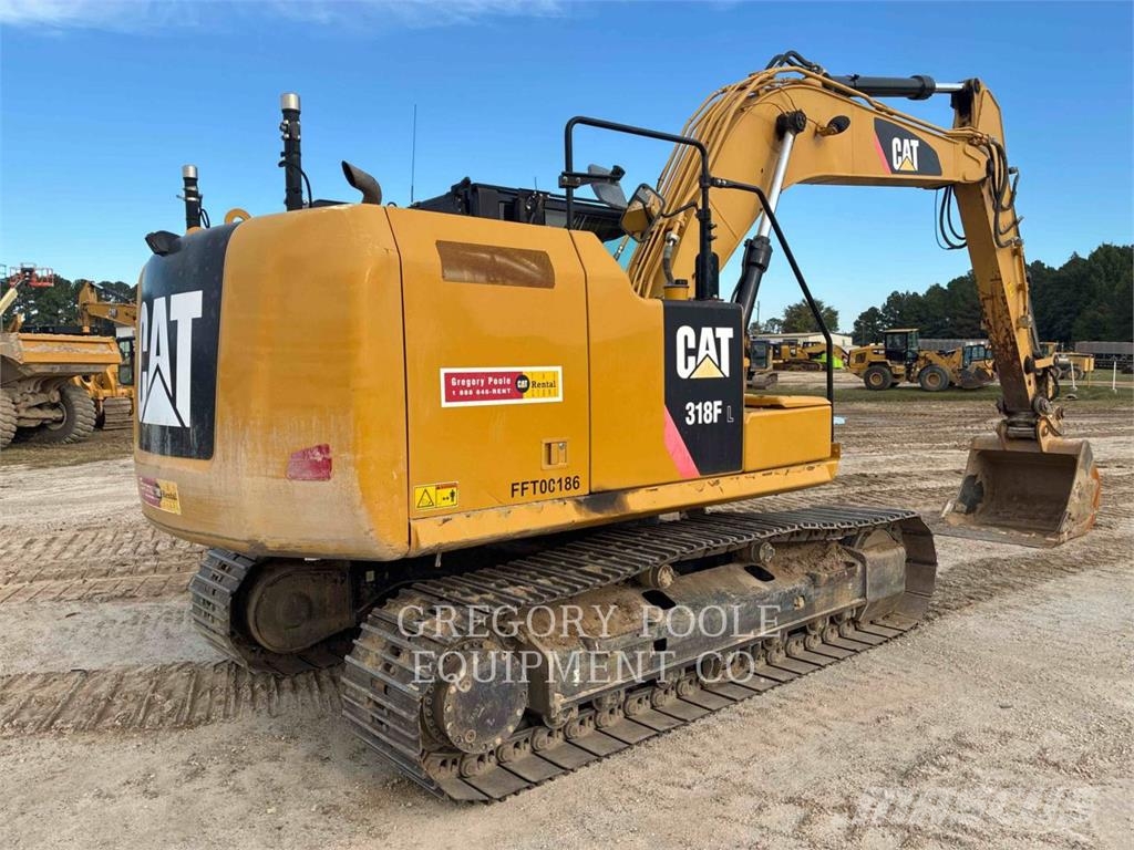 CAT 318FL Bandgrävare