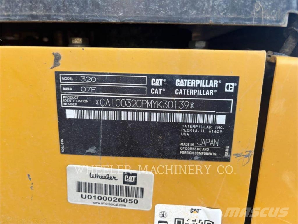 CAT 320 Crawler excavators