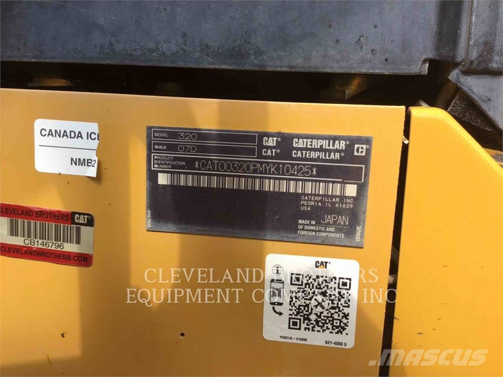 CAT 320 履帶式 挖土機/掘鑿機/挖掘機
