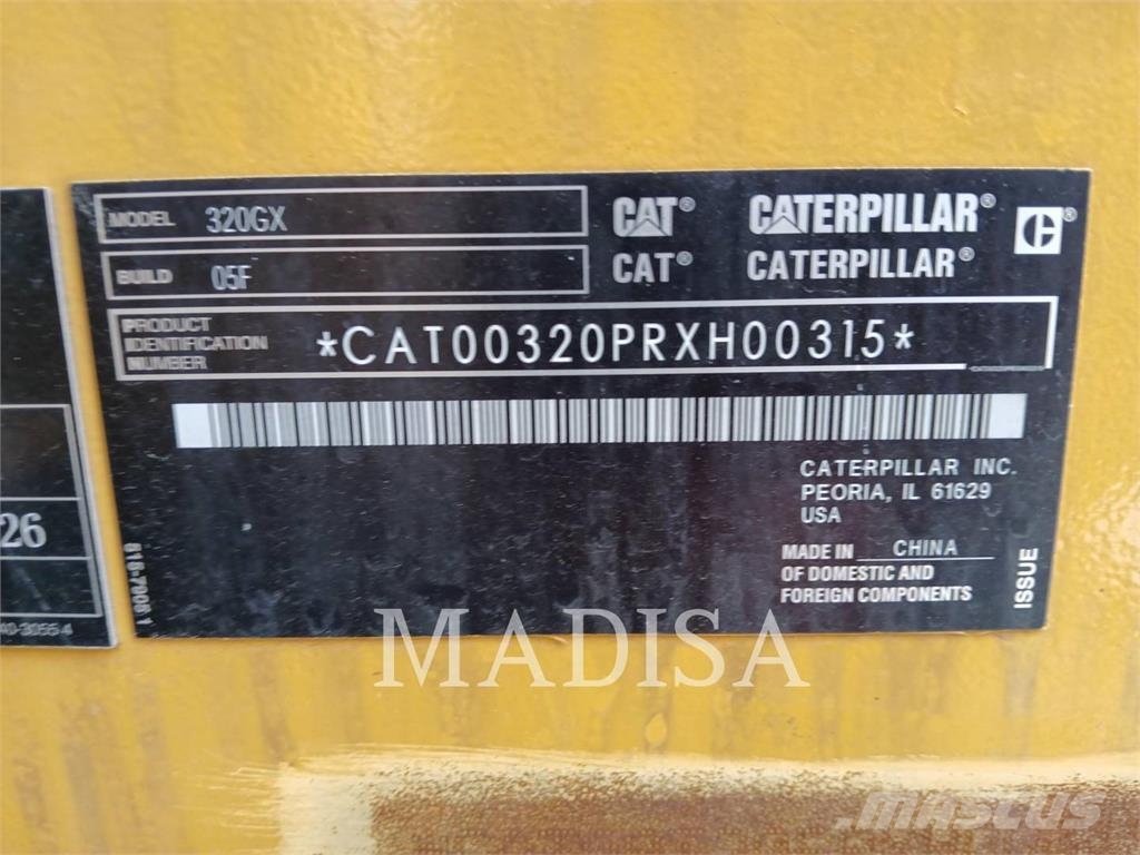 CAT 320-05GX Excavadoras sobre orugas